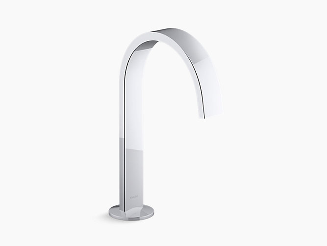 K 77968 Components Bathroom Sink Spout With Ribbon Design Kohler